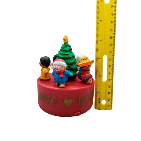 Vintage 1992 Light Up Musical Christmas Decoration NEW Video Avon - Picture 4 of 10